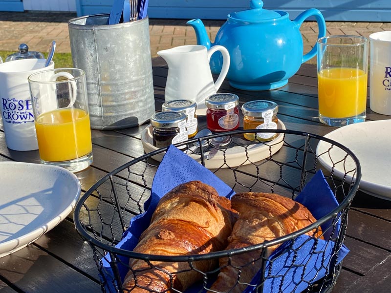 Brunch at The Rose & Crown Snettisham